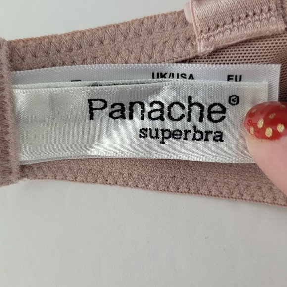 NWT Panache Zara Nude Multiway Padded Plunge Bra 30DD - Picture 7 of 10